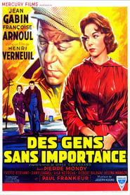 Poster People of No Importance 1956