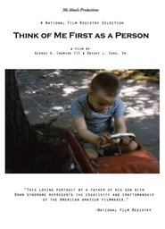 Poster Think of Me First as a Person 1975