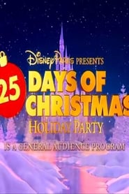 Poster Disney Parks Presents 25 Days of Christmas Holiday Party 2018