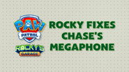 Rocky Makes a Recycled Megaphone for Chase!