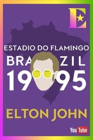 Poster Elton John - Estadio Do Flamengo, Rio, Brasil 1995