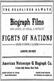 Poster Fights of Nations 1907