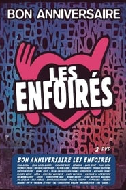 Poster Les Enfoirés 2014 - Bon anniversaire Les Enfoirés