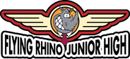 Flying Rhino Junior High Logo