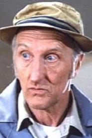 Billy Beck as old blind man