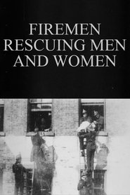 Poster Firemen Rescuing Men and Women 1899