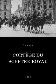 Poster Budapest : cortège du sceptre royal 1896