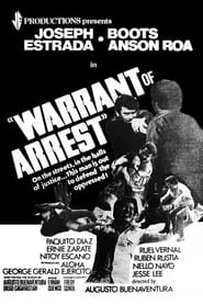 Poster Warrant of Arrest
