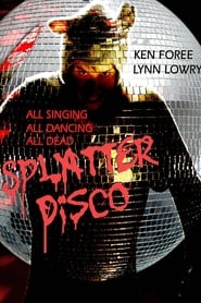 Poster Splatter Disco