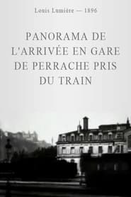 Panorama de l’arrivée en gare de Perrache pris du train