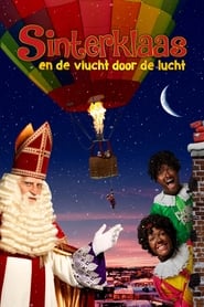 Poster Sinterklaas & de vlucht door de lucht