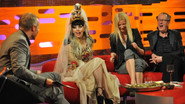 Gwyneth Paltrow, Lady Gaga, Jason Byrne, Geoffrey Rush
