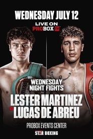 Poster Lester Martinez vs. Lucas de Abreu