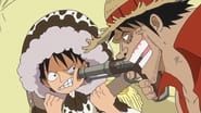 An Explosive Situation! Luffy vs. Fake Luffy!
