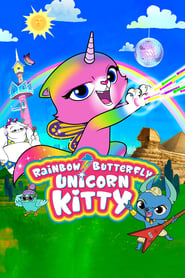 Rainbow Butterfly Unicorn Kitty постер