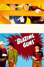 Poster Blazing Guns 1943