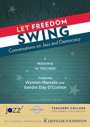 Poster Let Freedom Swing: Conversations on Jazz and Democracy 1970