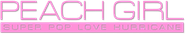 Peach Girl: Super Pop Love Hurricane Logo