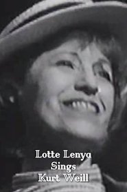 Poster Lotte Lenya Sings Kurt Weill 1961