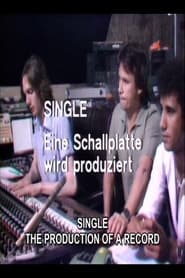 Single. Eine Schallplatte wird produziert