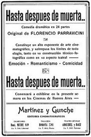 Poster 'Til After Her Death 1916