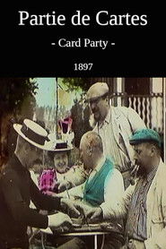 Poster Partie de cartes 1897