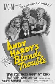 Andy Hardy's Blonde Trouble постер