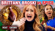 Brittany Broski Eats the Spiciest Meal of Her Life