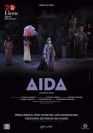 Poster Aida - Gran Teatre del Liceu de Barcelona 2021