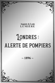 Poster Londres : alerte de pompiers