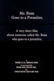 Mr. Bean Goes to a Première