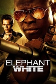 Poster Elephant White