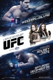 Poster UFC 168: Weidman vs. Silva 2