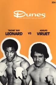 Poster Sugar Ray Leonard vs. Adolfo Viruet