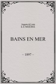 Poster Bains en mer 1897
