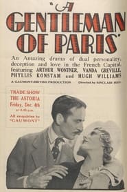 Poster A Gentleman of Paris