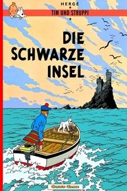 Poster Tim und Struppi - Die schwarze Insel