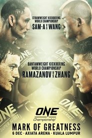 Poster ONE Championship 105: Mark Of Greatness 2019