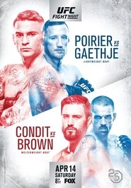 Poster Justin Gaethje - Symphony of Violence 2020