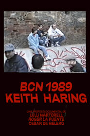 Poster Keith Haring 1989 Barcelona