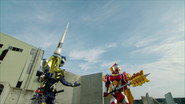 Gaim and Baron's Tag Team of Friendship!