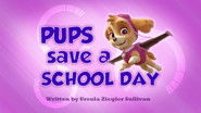 Pups Save a School Day
