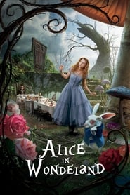 Аліса в країні чудес постер