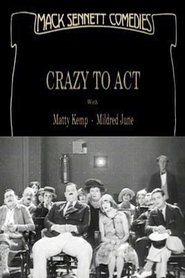 Poster Crazy to Act 1927