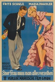 Poster You have to forgive a woman everything 1931
