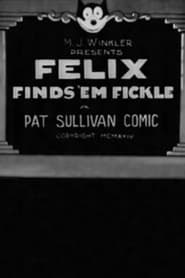 Poster Felix Finds ’Em Fickle 1924