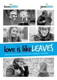 Poster Love is like leaves