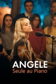 Poster Angèle, seule au piano