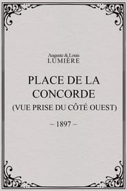 Poster Place de la Concorde (vue prise du côté ouest)