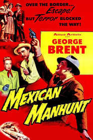 Poster Mexican Manhunt 1953
